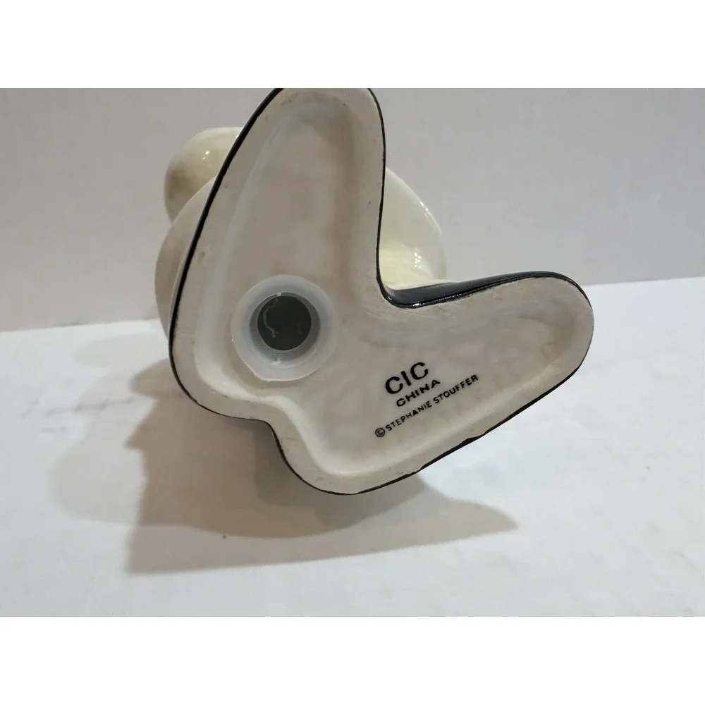 CIC Chef Figural Shaker Ceramic Glossy 